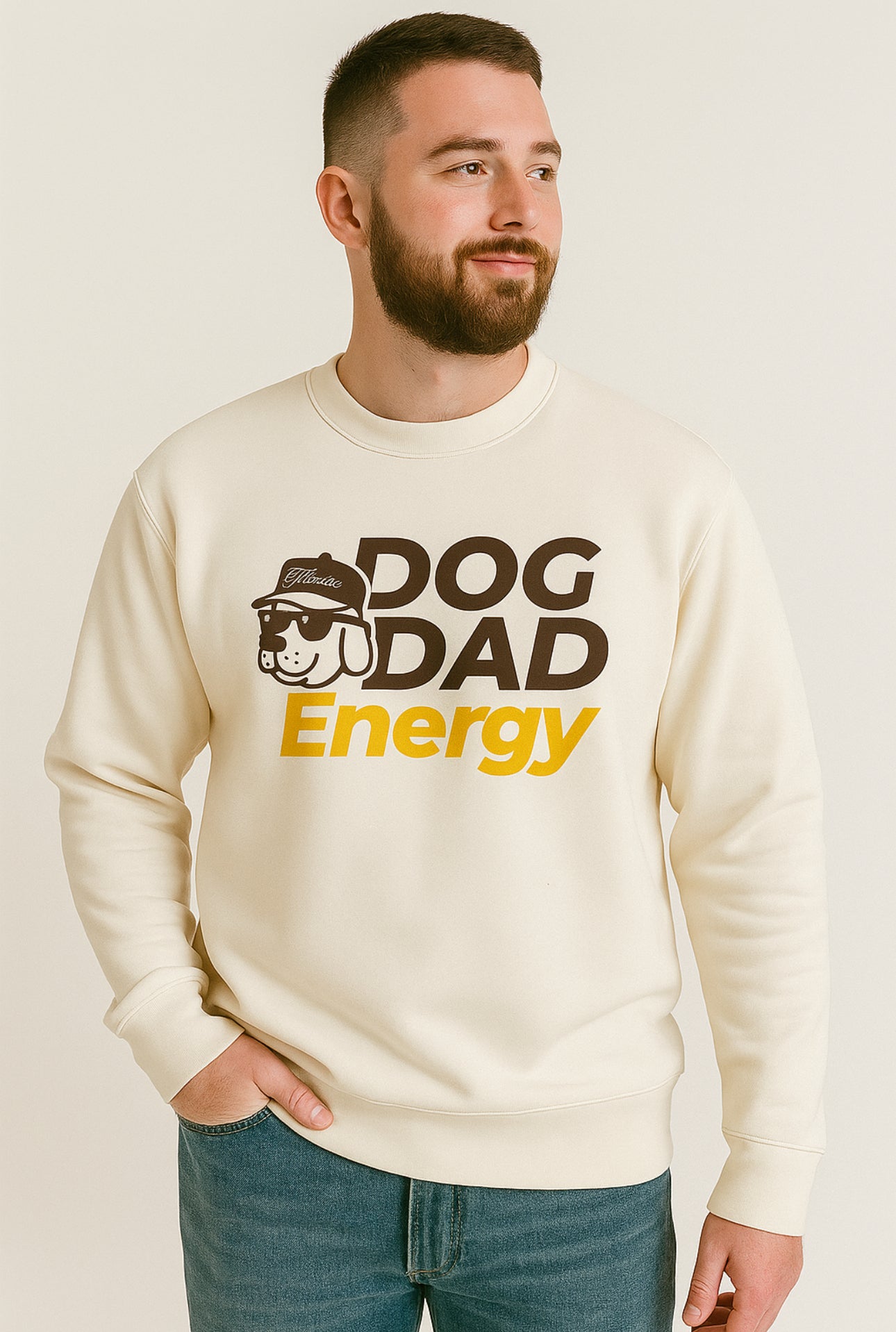 Dog Dad Energy Sweatshirt
