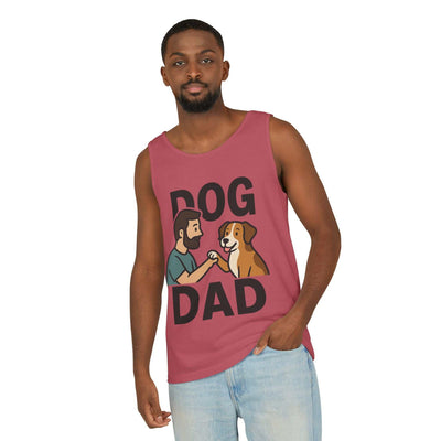 Tank Top for Dog Dads - A fun and casual way to show off your love for your furry friend