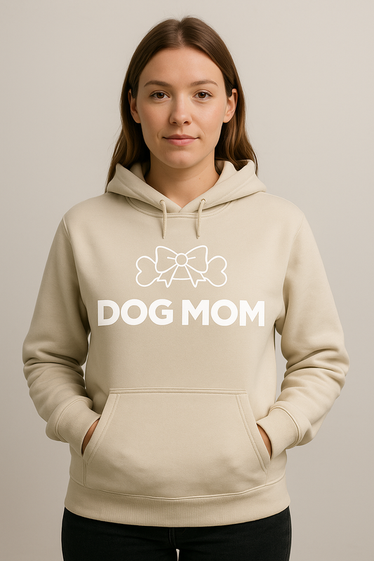DOG MOM Hoodie – Minimal Luxe Edition