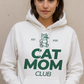 CAT MOM CLUB – Premium Hoodie Edition