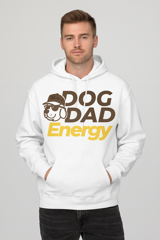 DOG DAD ENERGY – Premium Hoodie