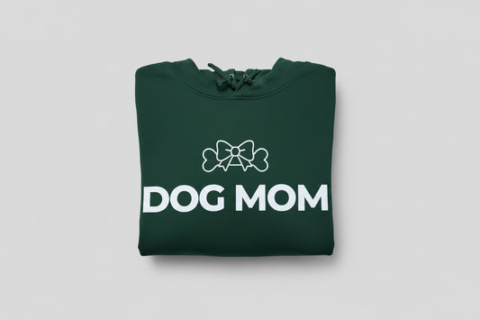 DOG MOM Hoodie – Minimal Luxe Edition